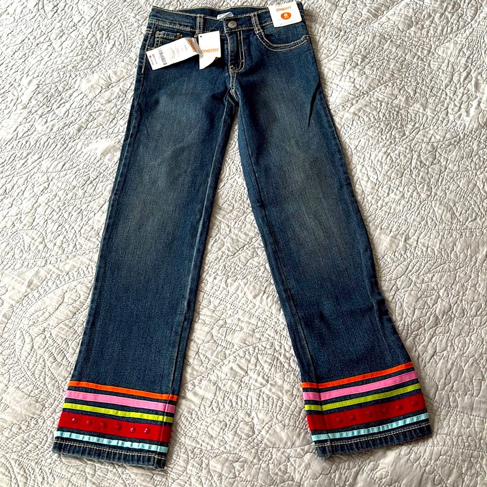 Gymboree Slim girls jeans , size 8
